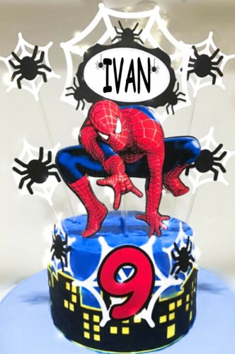 Torta spiderman scenografica - torta,