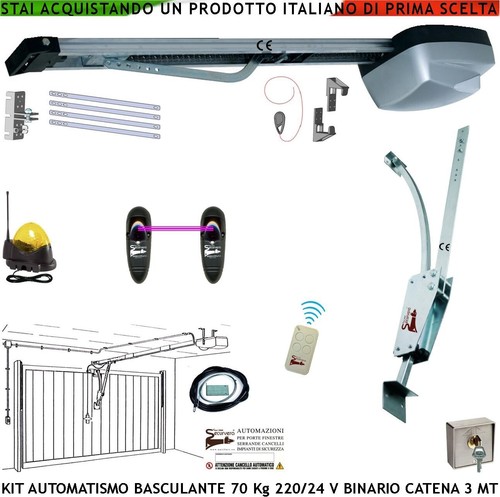 Kit automazione basculante - automazione,