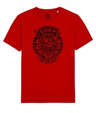 Maglietta Fedeli Alla Linea Musica Punk Rock Sovietico Stella Rossa CCCP T-shirt