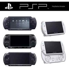 PSP 1000 2000 3000 E Street GO Console + Batteria Nuova In Garanzia- BUONO
