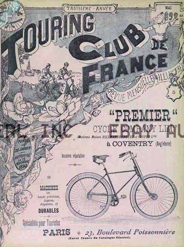 1892 parigi touring club - 1892,