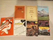 7 SPARTITI LIBRI CANTI