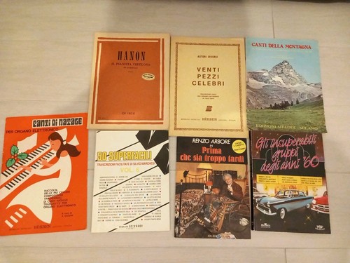 Spartiti libri canti - spartiti,