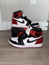 Jordan 1 High Satin Black Toe
