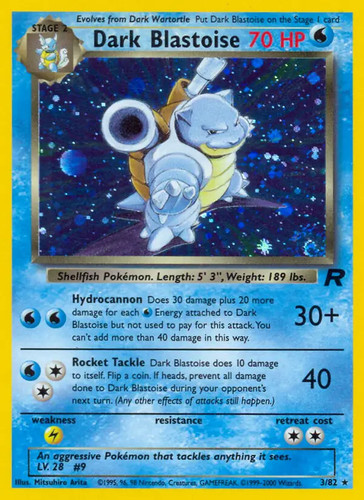 Dark blastoise 82 - blastoise,