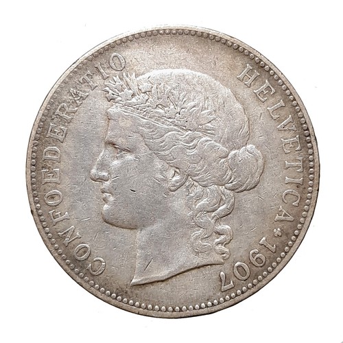Svizzera 5 franchi - 5, 1907