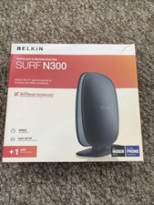 Belkin Surf N300 300 Mb/s 10/100 Wireless N Modem Router (F9J1002uk)