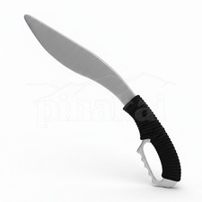 Prop spada machete Kukri allenamento 24" - lama pratica cosplay design full tang