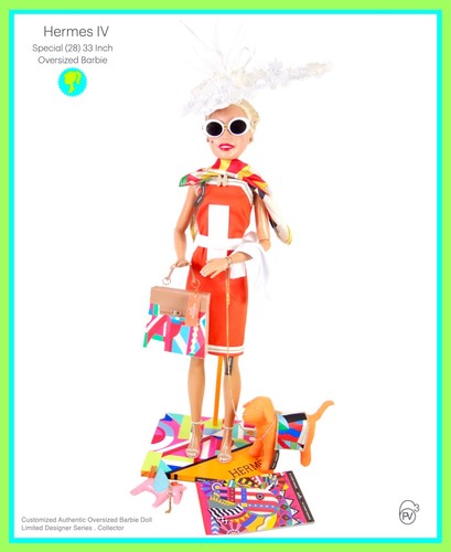 Barbie oversize hermes - barbie,