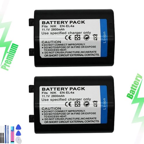 Batteria 2800mah per nikon - 2x,