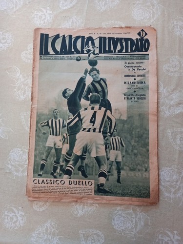 Calcio illustrato 1940 n - illustrato,