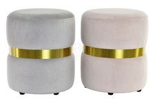 POUF  IMBOTTITO puf sedia  VELLUTINO puff sgabello moderno CAMERA CAMERETTA