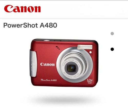 Canon powershot a480 rosso - a480,