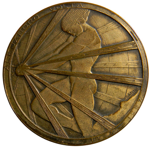 Medaglia tecnica elettrica - medaglia,