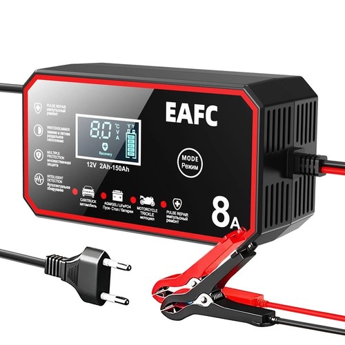 Caricabatteria auto 12v - auto, 8a