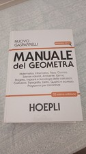 manuale del geometra 23 esima edizione, Hoepli, nuovo Gasparelli