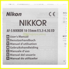 Manuale per nikon - per,