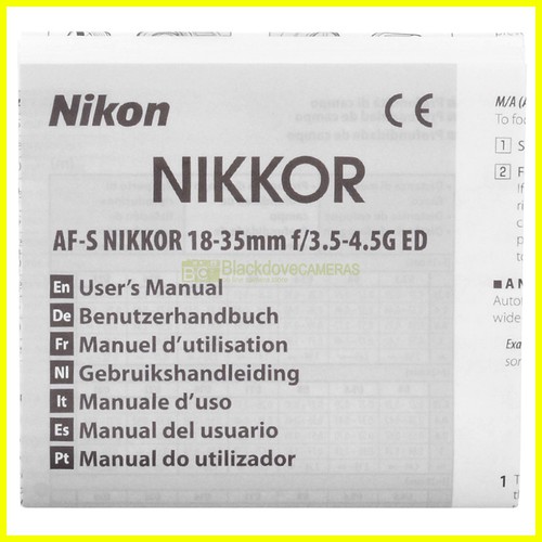 Manuale per nikon nikkor - nikon, af-s