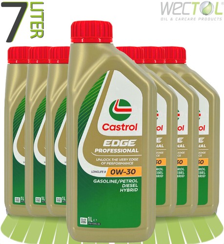 Litri castrol edge - 7,