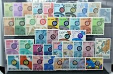 EUROPA CEPT 1967 ANNO COMPLETO FULL YEAR NUOVI MNH** 39 FRANCOBOLLI (C.10)