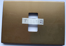 PLACCA da 1 posto BTICINO  SERIE  MAGIC COLOR OTTONE PER SCATOLA 503   Rif  T 22