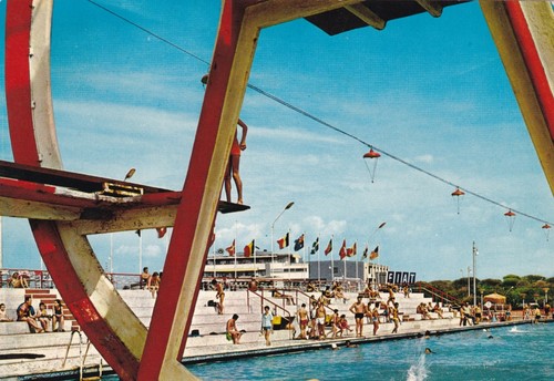 Cartolina roma ostia lido - cartolina,