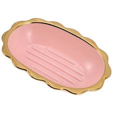  Portasaponi Doccia Soap Contenitore Di Sapone Per Il Bagno Vassoio in Ceramica