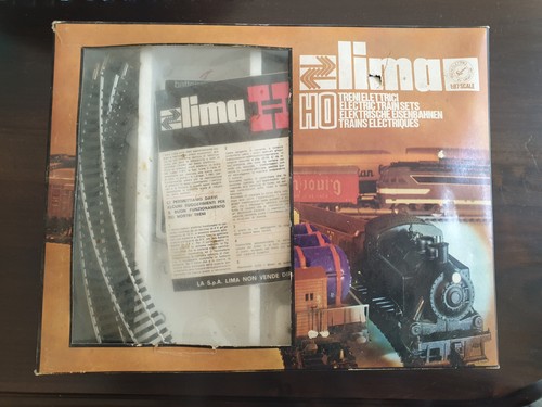 Lima treno elettrico vintage - lima,