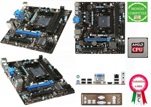 Scheda madre socket - socket, msi