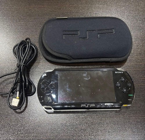 Sony psp 1000 fat black - psp-1000,