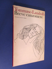 LANDOLFI Tommaso - Breve canzoniere - Vallecchi 1971 Poesia PRIMA Edizione RARO