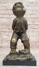 Artigianale Bronzo Scultura Di