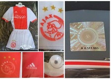 Mini DIVISA calcio AJAX❗AMSTERDAM 2019-20❗MAGLIA gadget kit AUTO tifosi souvenir