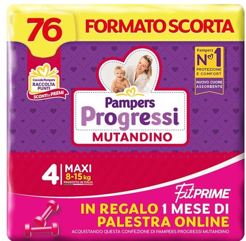 Pampers progressi mutandino - progressi,