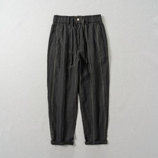 Pantalone lungo uomo lino