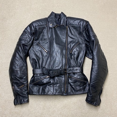 Belstaff giacca pelle - pelle, biker