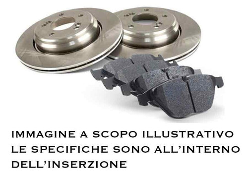 Kit dischi pastiglie freno - +,