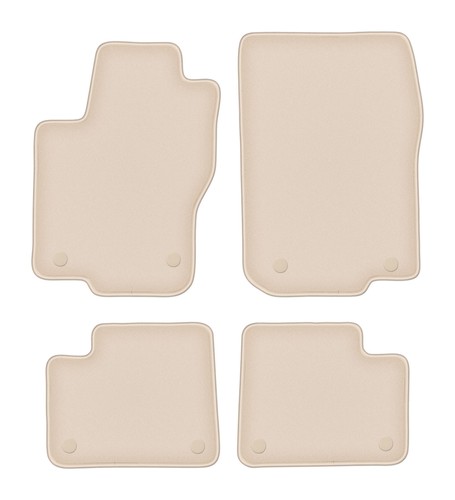 Set tappetini moquette - , beige