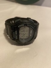 Orologio Digitale Timex Ironman Triathlon Shock Nero 200M Timer 30 Giri Batteria Nuova