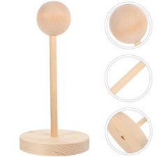 Porta della parrucca professionale per parrucca in legno Porta del copricapo.