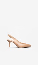 Decollete Slingback Vernice