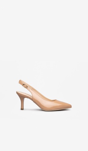 Decollete slingback vernice - decollete,