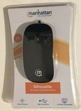 Mouse ottico usb - nero, sottile