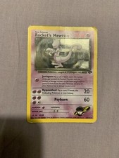 Carta Pokemon Rocket’s Mewtwo 14/132 Gym Challenge Rare Holo ENG