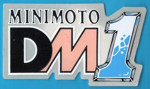 Dm1 minimoto adesivo - minimoto, sticker