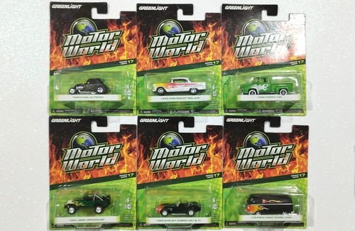 Greenlight motor world 17 - greenlight, 1/64