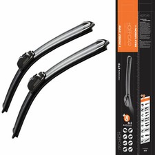 KIT 2 SPAZZOLE TERGICRISTALLO ANT SEAT ALTEA (5P1) DAL 2004  (X5) 650+650