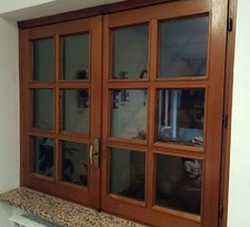 Finestre in legno Doppio Vetro