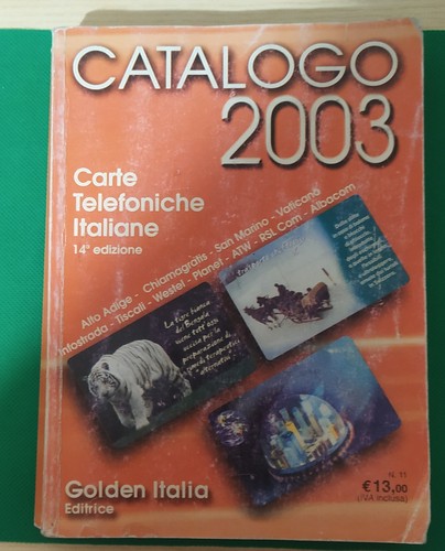 Catalogo schede telefoniche