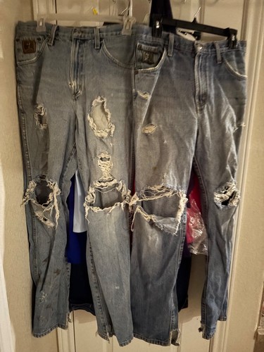Jeans uomo effetto invecchiato